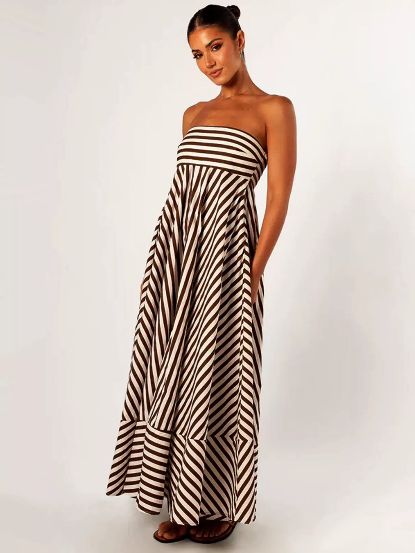 Starlight Ruched Maxi Dress