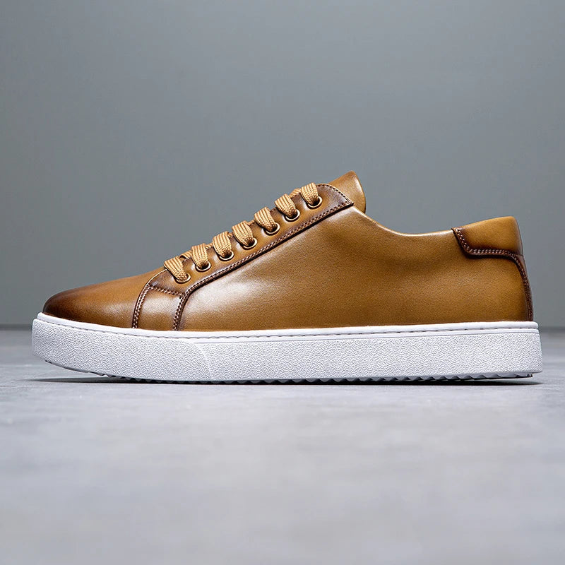 Faggio™ -Mens Leather Sneaker