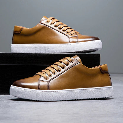 Faggio™ -Mens Leather Sneaker