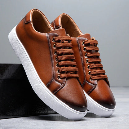 Faggio™ -Mens Leather Sneaker