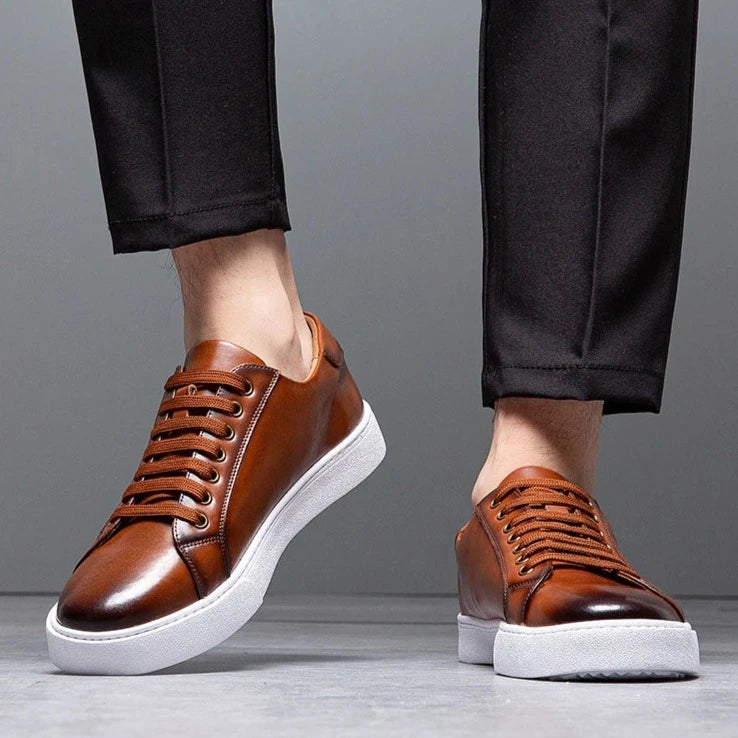 Faggio™ -Mens Leather Sneaker